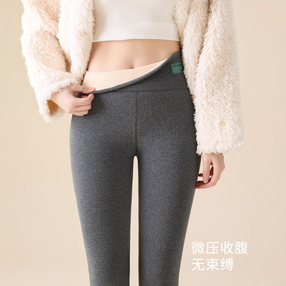 佐丹伊平纹哑光加绒加厚羊羔绒高腰收腹提臀外穿保暖打底裤女2428,女装/女士精品,打底裤,淘宝优惠券,粉丝福利购,淘宝优惠卷