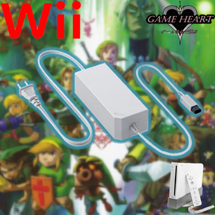 任天堂全新Wii原装电源充电器 变压器 适配器 火牛220V直插电源