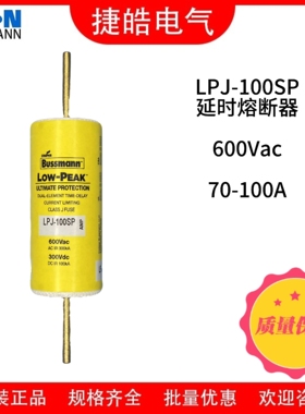 Bussmann熔断器LPJ-70SP/LPJ-80SPLPJ-90SPLPJ-100SP保险丝保险管