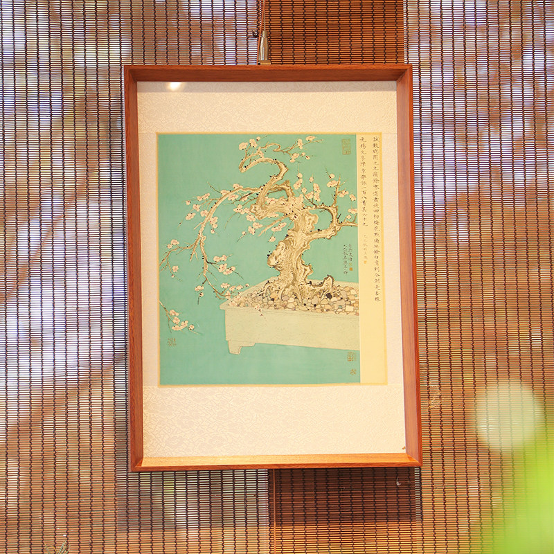 红楼梦梅花九九消寒图冬至数九涂色画卷家用挂画,家居饰品,其他装饰画,淘宝优惠券,粉丝福利购,淘宝优惠卷