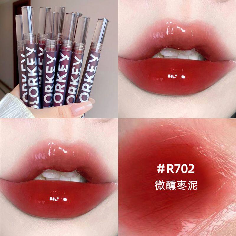 珂拉琪唇釉小黑镜冰淇淋凯蒂猫p770r702新版B705旧版镜光b708口红