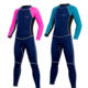 儿童2mm保暖加厚防寒潜水服泳衣男女童连体长袖 保温游泳衣 秋冬季