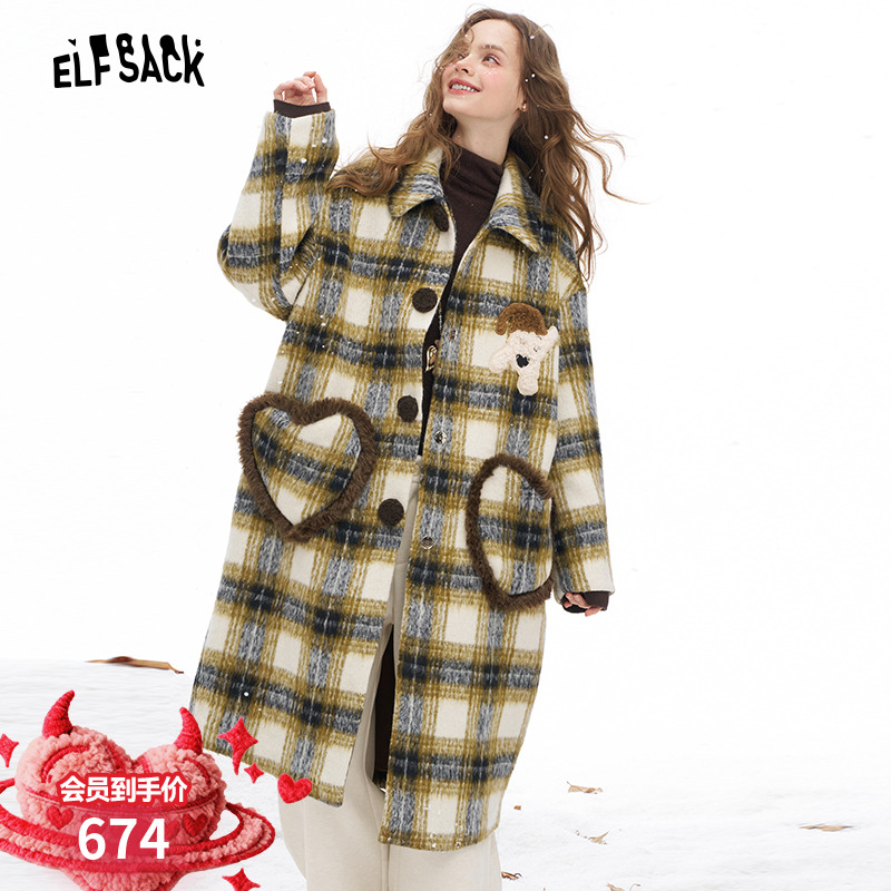 妖精的口袋【黄油梦乡】毛呢外套