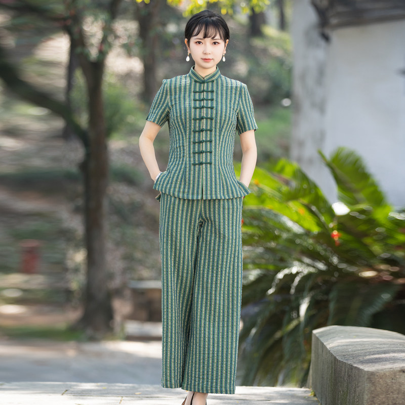 筠雅休闲时尚套装女夏季短袖小香风修腰显瘦复古洋气搭配两件套,女装/女士精品,时尚套装,淘宝优惠券,粉丝福利购,淘宝优惠卷