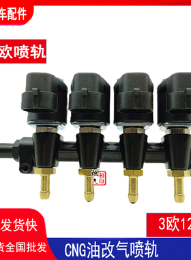 CNG汽车天然气改装配件油改气喷轨LPG液化气共轨锐欧RALL1G1