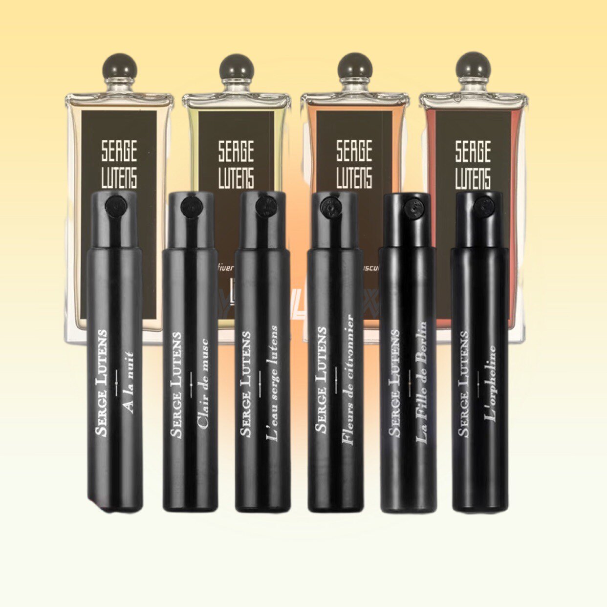 Serge Lutens芦丹氏冷水 孤儿怨修女八月夜桂花 柏林少女香水小样