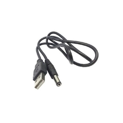 圆孔小音箱充电线5v电源线 3.5充电线 USB转DC3.5*1.35mm