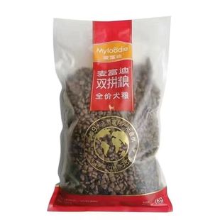 麦富迪牛肉双拼狗粮1kg泰迪博美拉布拉多成犬通用型狗粮
