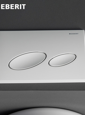 适配GEBERIT吉博力隐藏矮水箱Kappa20/21双冲面板壁挂入墙式面板