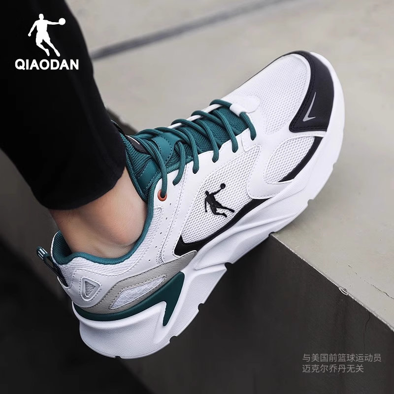 乔丹运动鞋男跑步鞋秋冬网面透气老爹鞋休闲鞋子系带缓震运动鞋男