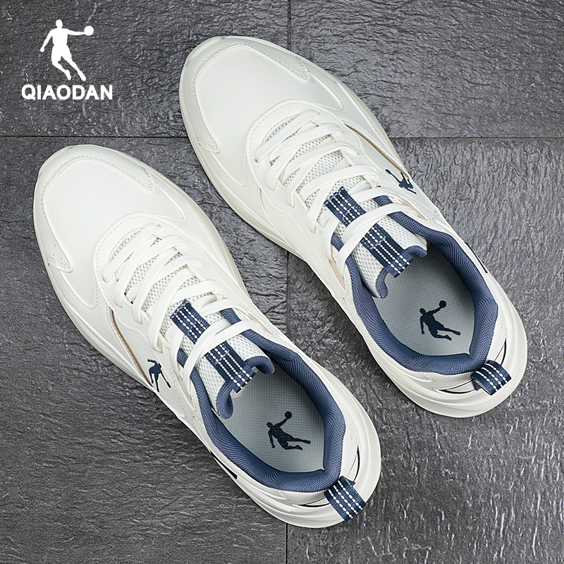 乔丹男鞋耐磨透气百搭跑步鞋轻便舒适软底老爹鞋学生休闲运动鞋