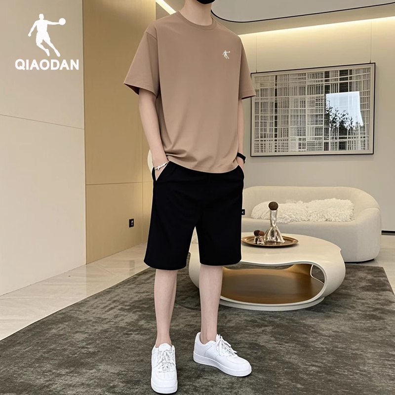 男运动套装乔丹短裤短袖透气
