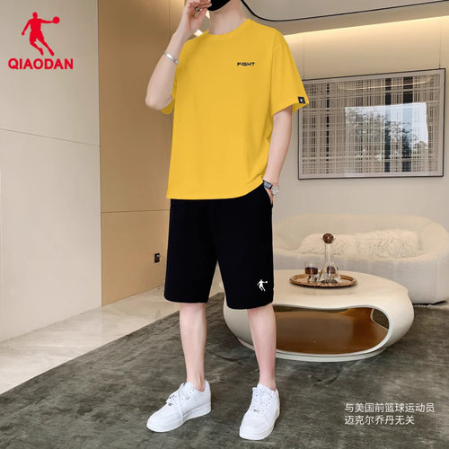 乔丹运动套装男夏款透气