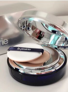 正品现货 贵妇La Prairie莱伯妮LP鱼子酱精华气垫粉底液含替换芯