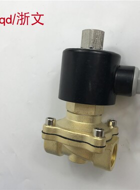 G1寸DN25常开铜体电磁阀2W250-25K疏水阀二通2W-25K UW-25T