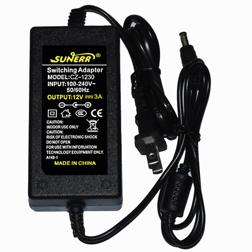 SUNERR原装12V3A(有5A的)电源适配器型号CZ-1230