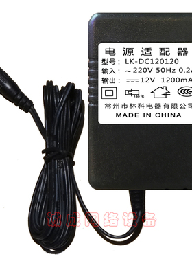 林科12V1200MA电源适配器型号LK-DC120120
