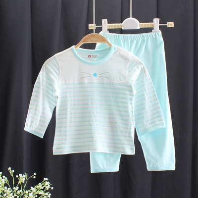 婴幼儿超薄夏季空调服内衣裤套装