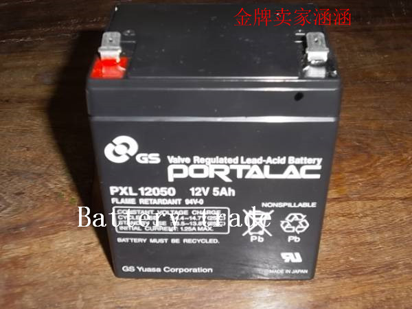 12V5AH，GS蓄电池，日本原装进口，PORTALAC PXL12050