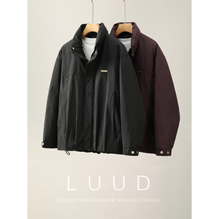 羽绒服金属小贴标纯色90白鸭绒羽绒服 保暖御寒超轻男士 LUUD 冬季