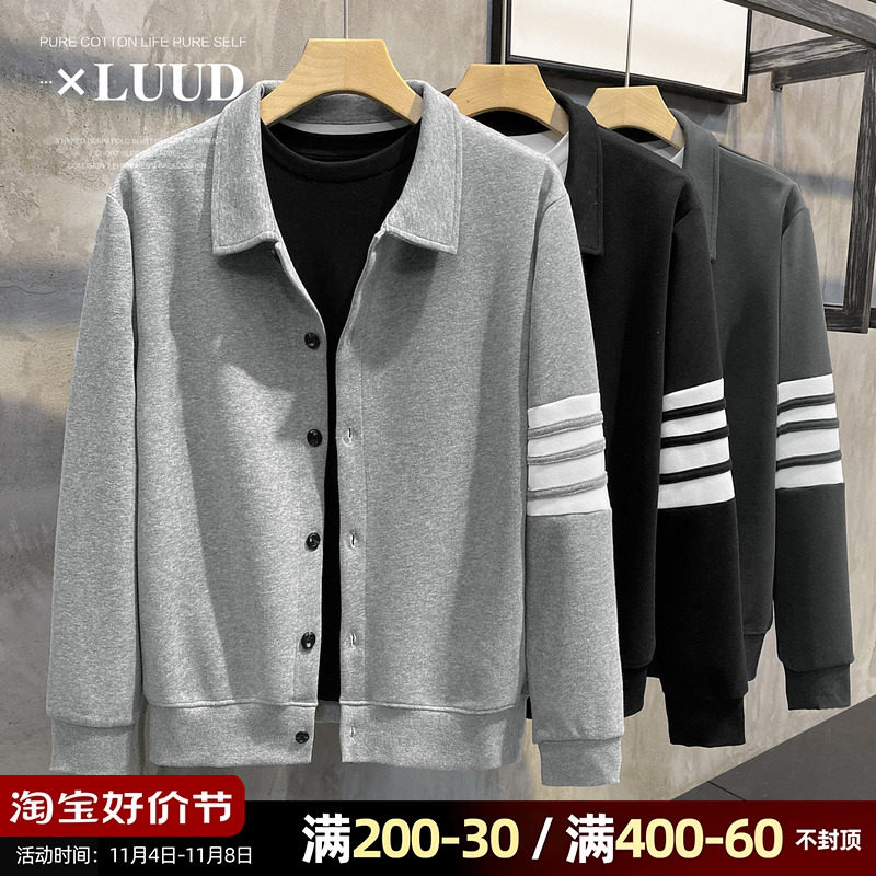 LUUD 欧洲撞色袖潮流外套翻领休闲保暖舒适加贝尔雪尼磨毛夹克男使用感如何?