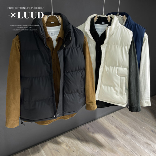 LUUD2025冬季潮流坎肩马甲外套