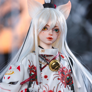3分官方正版 BJD娃娃SD男娃可动人偶 狐梦生 Ringdoll戒之人形