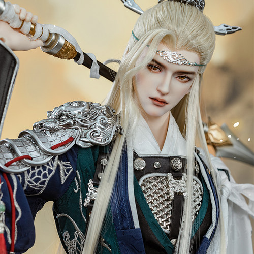 Ringdoll戒之人形 姜维诛魔令系列三国武将原创限定BJD娃SD叔体男