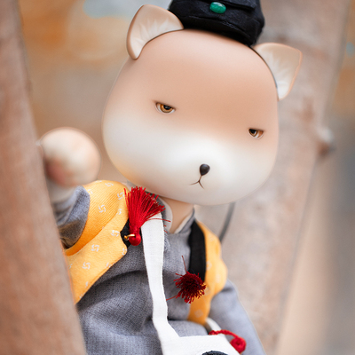 taobao agent Ringdoll's Human shape is a good luck B Li Mu's Taoist version of the Tibetan fox original bjd doll SD six -point male