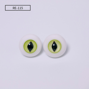 Ringdoll官方 re-115 猫兽眼珠异同眼珠 BJD娃眼珠 12mmA品玻璃眼