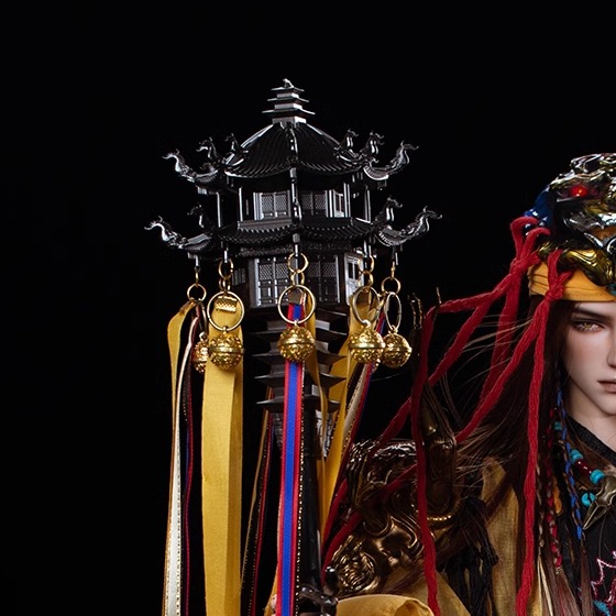 Ringdoll戒之人形 张角 太平阙+握杖手 武器造型拓展包