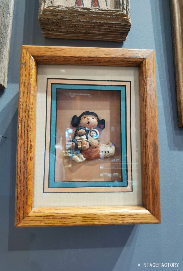 storyteller 美国新墨西哥州普韦布洛印第安多子多福立体墙挂画