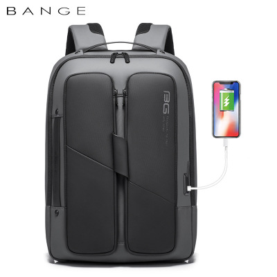 BANGE新款男士商务背包防盗电脑双肩包休闲户外包包backpack