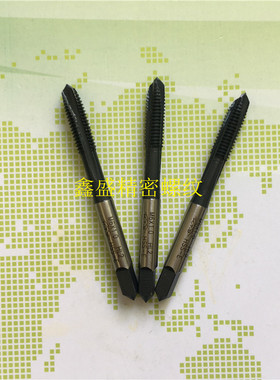 日本富士牌H.T.D黑色直槽先端丝锥M4X0.7M5X0.8M6X1钢铝丝攻