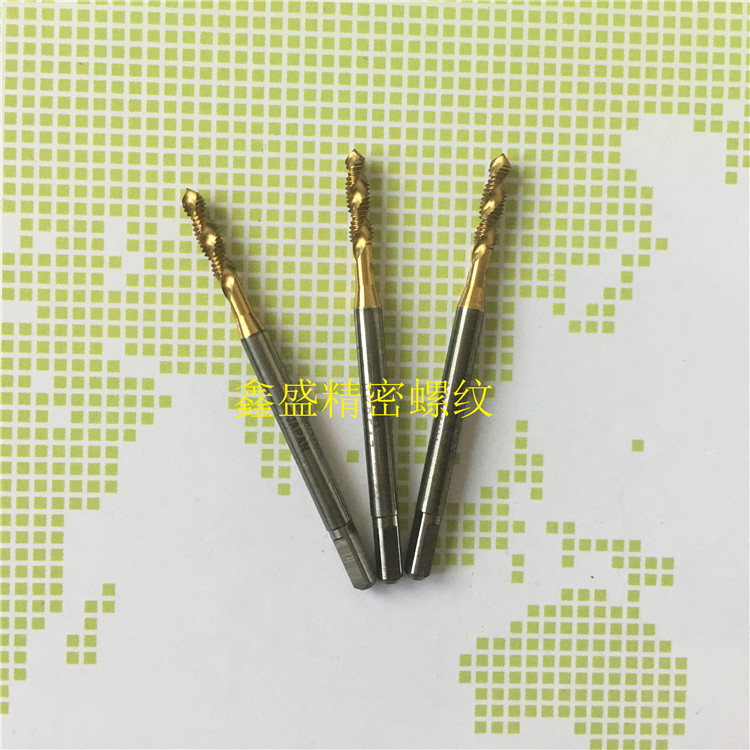 日本YAMAWA镀钛螺旋丝锥3-48-56U5-40-44镀前加大6G不锈钢丝攻