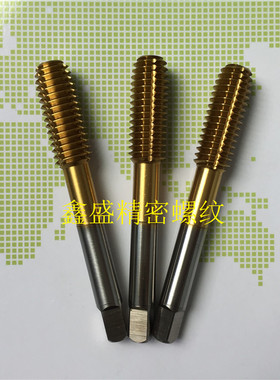 日本YAMAWA镀钛挤压丝锥7/16-14-20-24U5/32W32加大6G钢机用丝攻