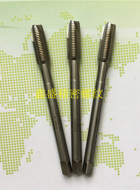 日本OSG加长直槽先端丝锥10-24U1/4-20U3/8-16-24X100L深孔6G丝攻