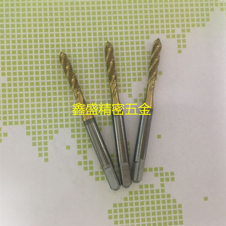 日本YAMAWA镀钛针车牙螺旋丝锥SM3/32-56SM9/64SM11/64-40丝攻1/8