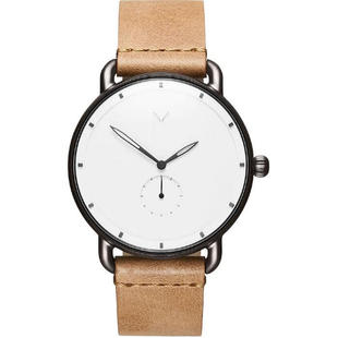石英机芯手表 MVMT 腕表 带秒表盘41mm 新款 简约时尚 男士 皮表带