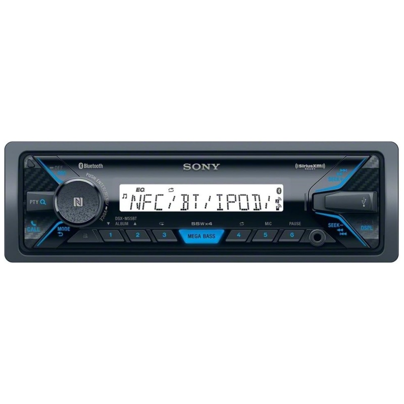 Sony/索尼 DSXM55BT 数字媒接收器 立体声 单个DIN 蓝牙 RCA 新款