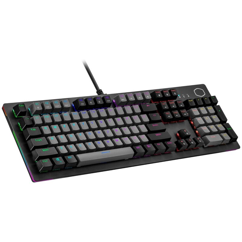 Cooler Master/酷冷至尊CK352有线键盘 电子竞技 RGB 全尺寸 红轴