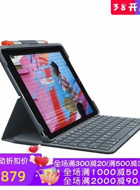 Logitech/罗技 SLIM FOLIO 平板键盘保护壳 适用于iPad 7代不带笔