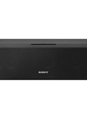 Sony/索尼SSCS8有线音箱 中央通道扬声器 2路3驱动 同轴 黑色新款