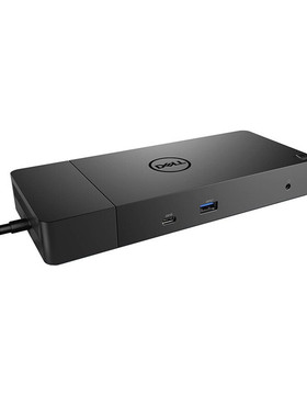 Dell/戴尔 WD19拓展坞 USB-C/HDMI 130W 双DisplayPort 黑色 新款