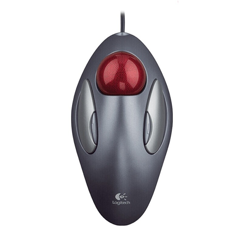 罗技TrackmanMarble有线鼠标