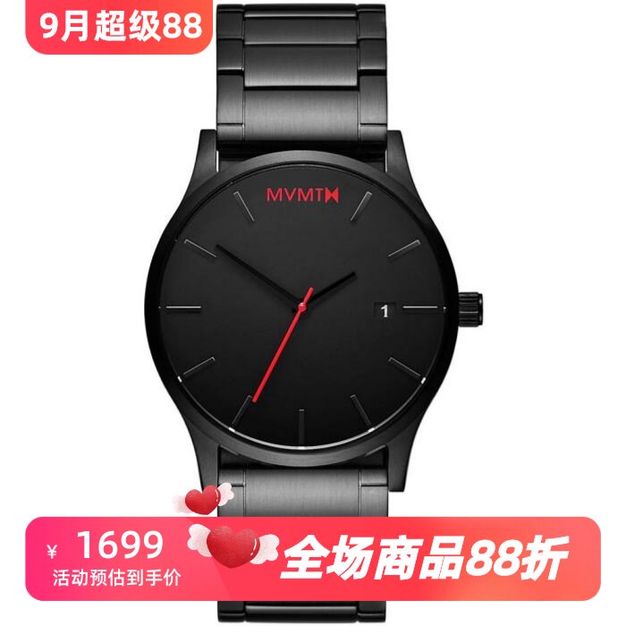 MVMT极简风格石英男士腕表商务
