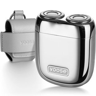 yoose/有色 MINI 男士电动剃须刀 IPX7防水 充电式 合金主体 新款