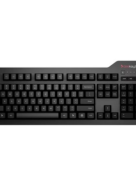 Das Keyboard 4 Root有线机械键盘 办公 游戏 舒适打字 青轴 黑色