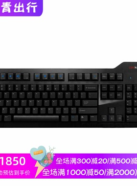 Das Keyboard Model S 有线机械键盘 LED背光 激光蚀刻键帽 黑色