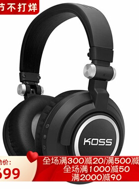 KOSS/高斯BT540I无线蓝牙耳机 内置麦克风 立体声 隔音 黑色 新款